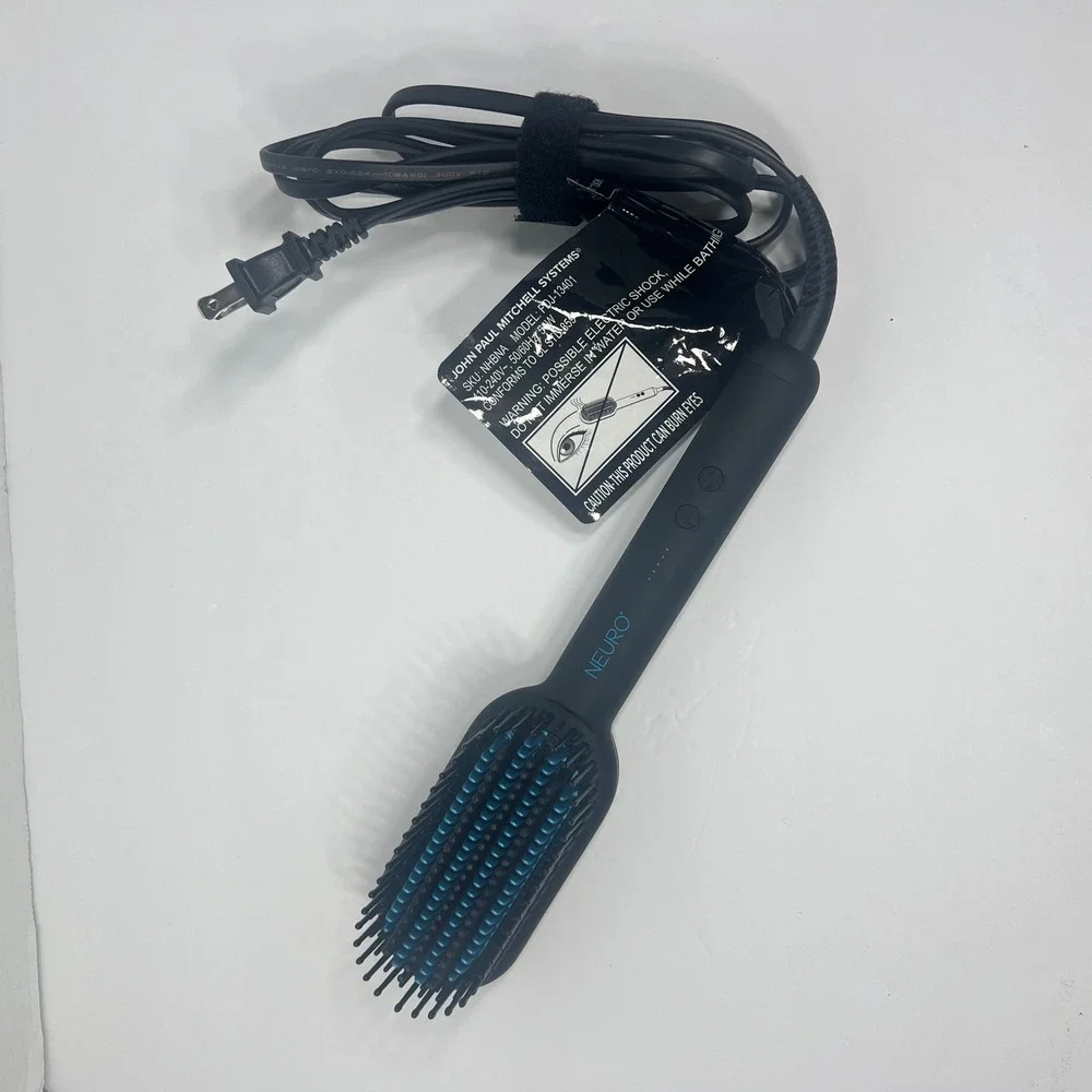 Paul Mitchell Neuro Sleek Smoothing Hot Brush Ceramic Hair Straightener NHBNA